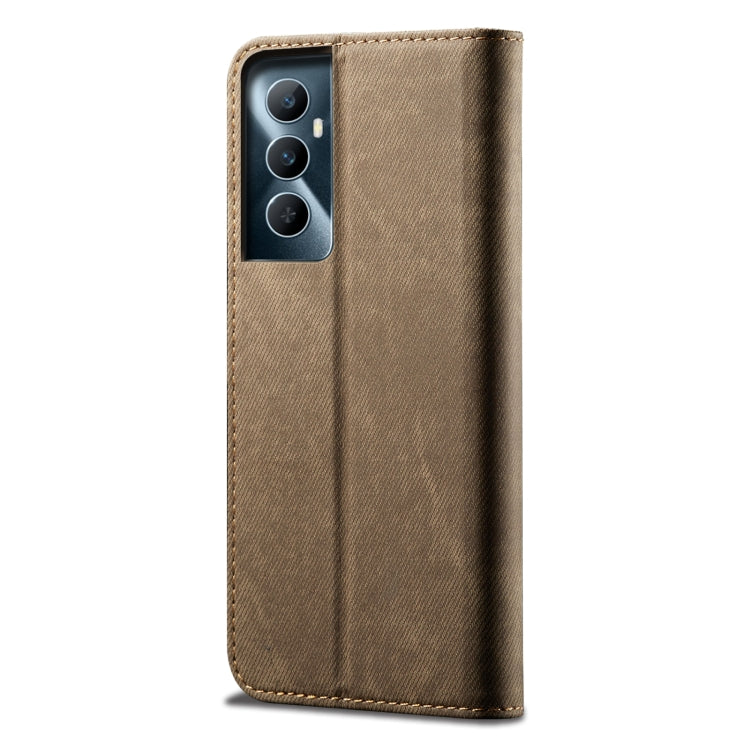 For Realme C65 4G Denim Texture Flip Leather Phone Case