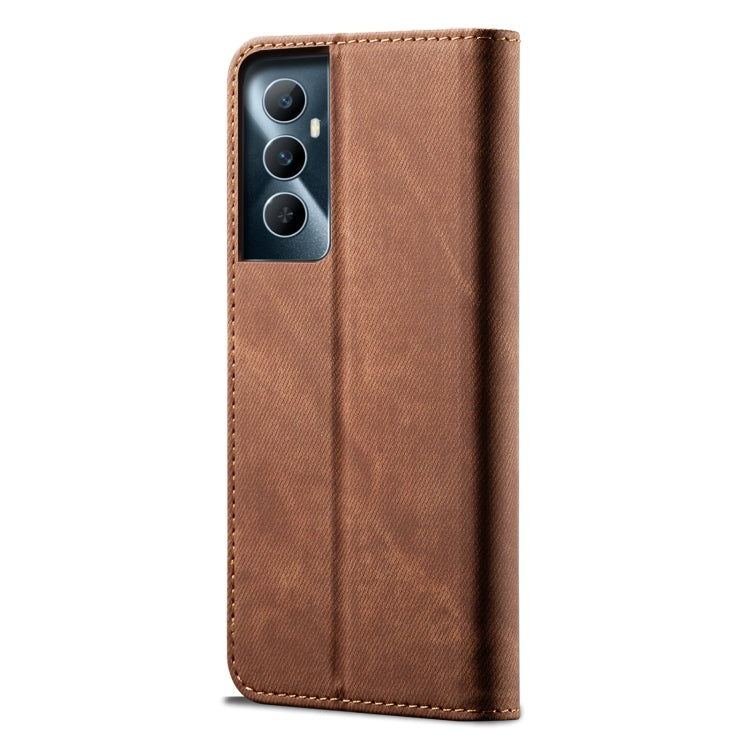 For Realme C65 4G Denim Texture Flip Leather Phone Case