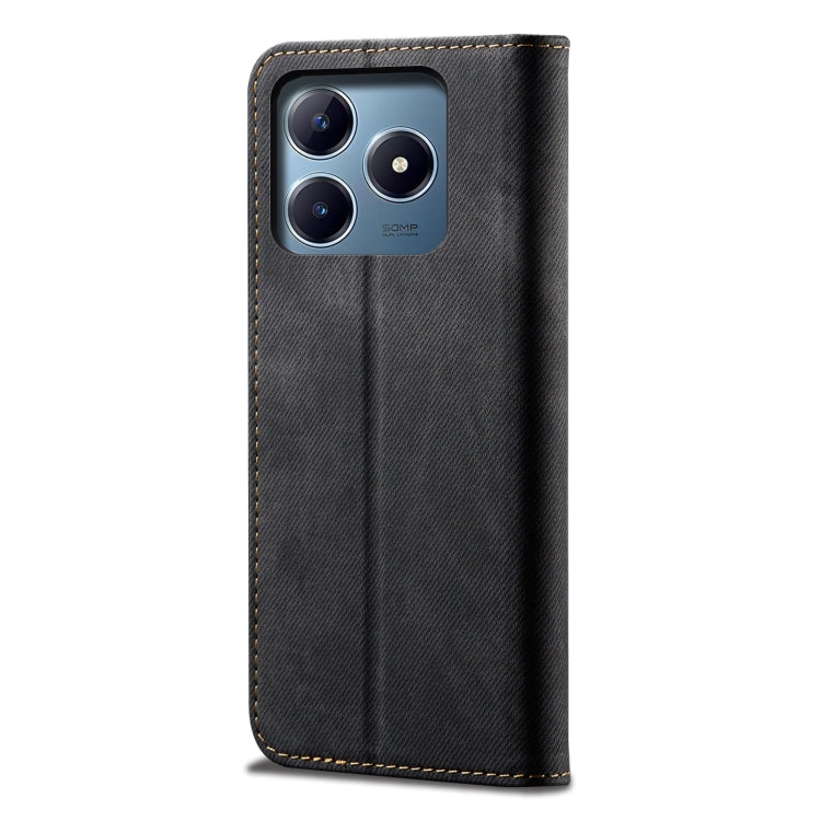 For Realme C63 / C61 Denim Texture Flip Leather Phone Case
