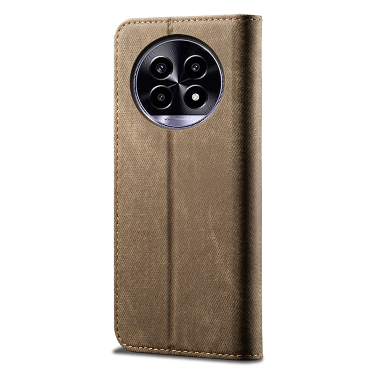 For Realme 13 Pro 5G Global Denim Texture Flip Leather Phone Case