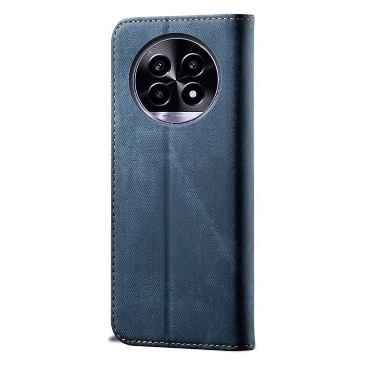 For Realme 13 Pro 5G Global Denim Texture Flip Leather Phone Case
