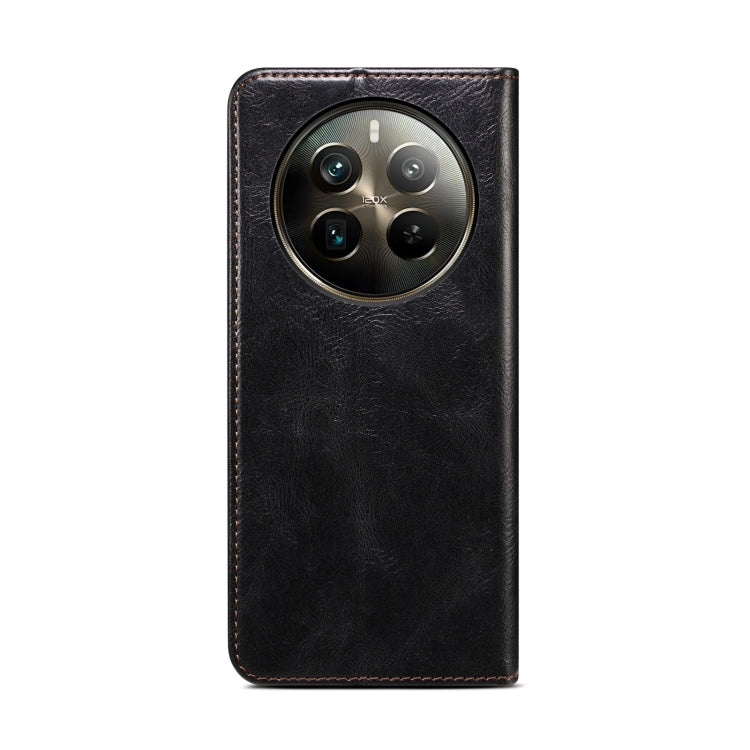 For Realme 12 Pro / 12 Pro+ Oil Wax Crazy Horse Texture Leather Phone Case
