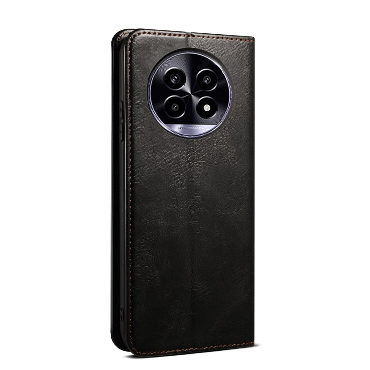 For Realme 13 Pro 5G Global Oil Wax Crazy Horse Texture Leather Phone Case