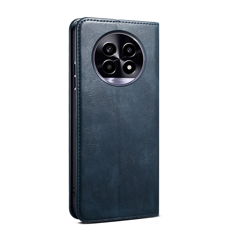 For Realme 13 Pro 5G Global Oil Wax Crazy Horse Texture Leather Phone Case