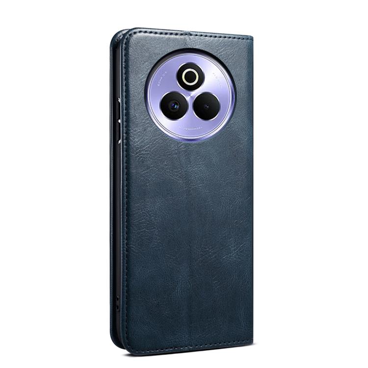 For Realme P3 Pro Oil Wax Crazy Horse Texture Leather Phone Case