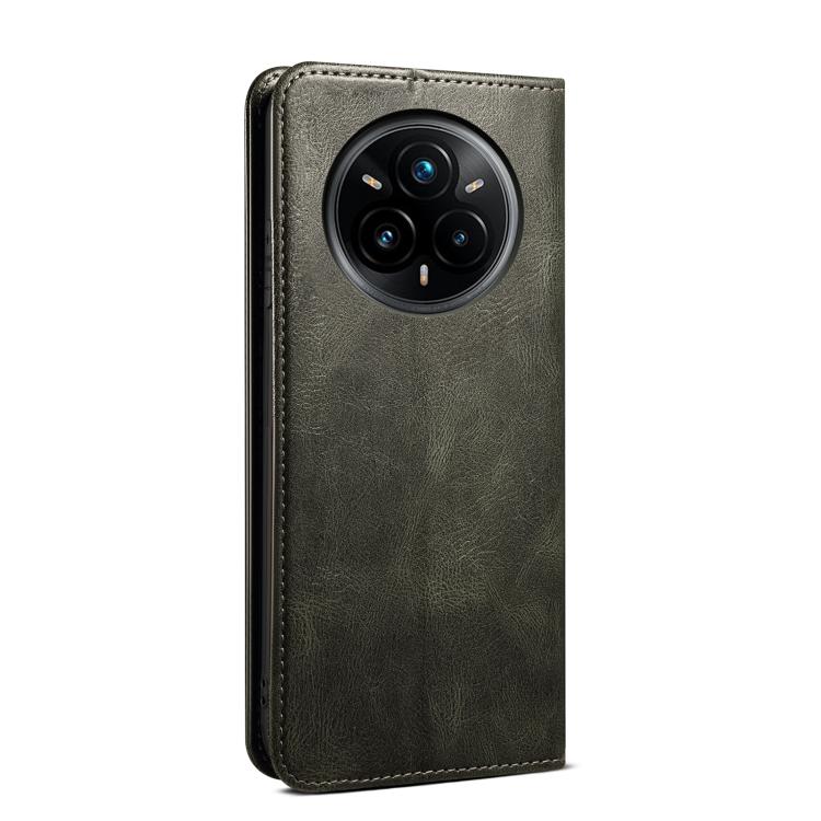 For Realme 14 Pro Global Oil Wax Crazy Horse Texture Leather Phone Case