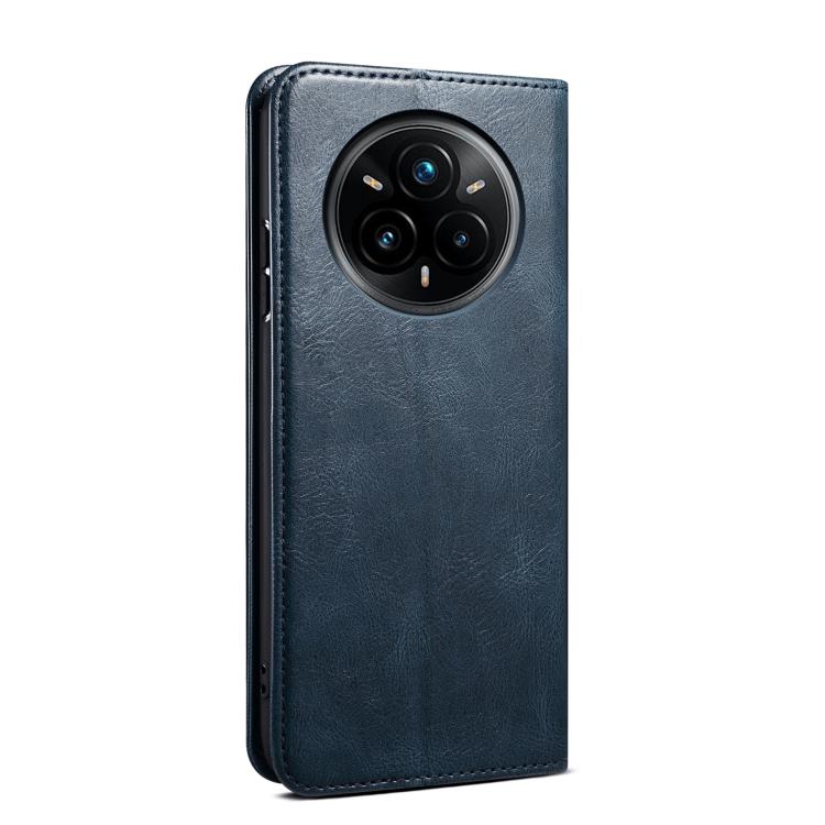 For Realme 14 Pro Global Oil Wax Crazy Horse Texture Leather Phone Case