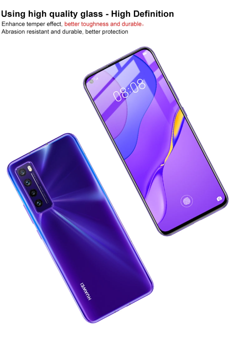 For Huawei Nova 7 5G IMAK Pro+ Series Full Screen Tempered Glass Film