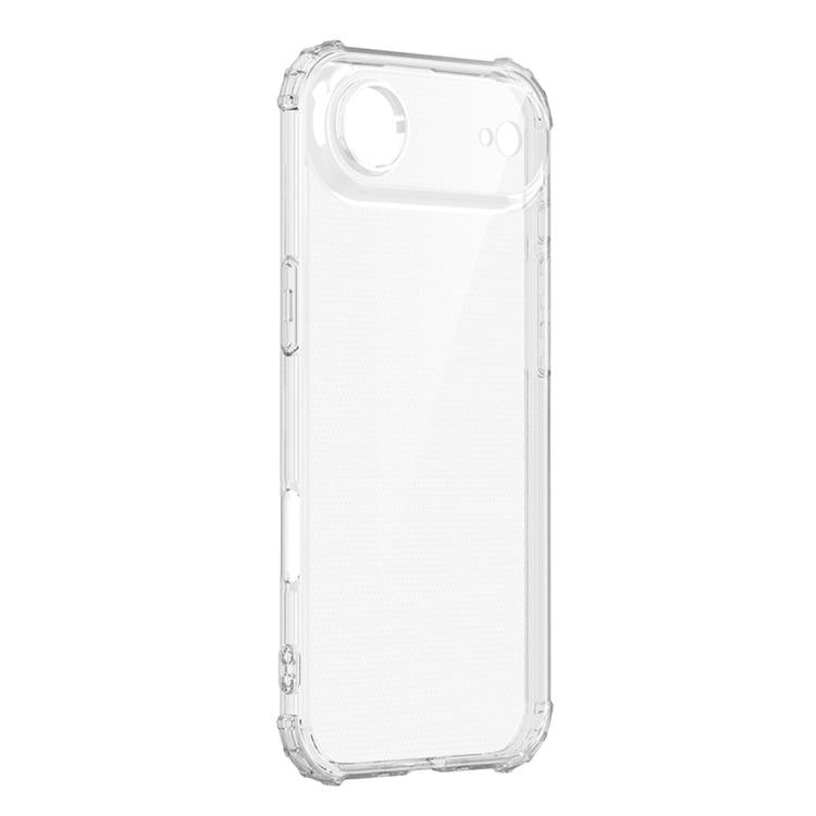 For iPhone Air Four-Corner Shockproof Clear TPU Phone Case - Transparent