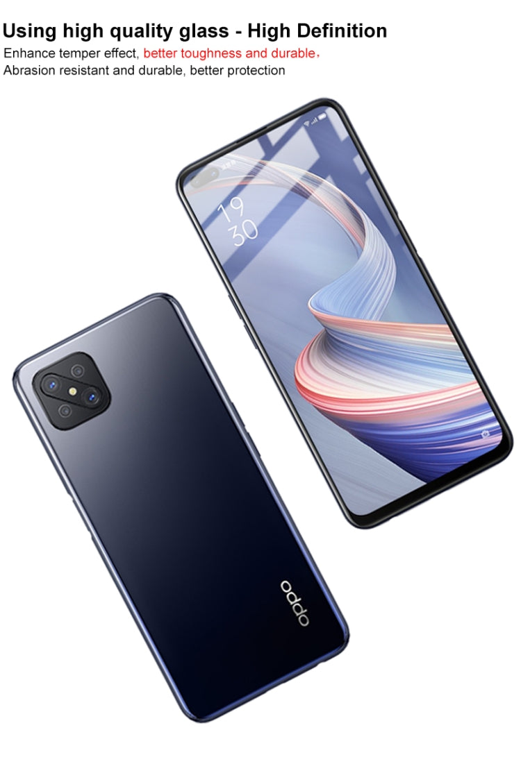 For OPPO A92s 5G IMAK Pro+ Series Full Screen Tempered Glass Film