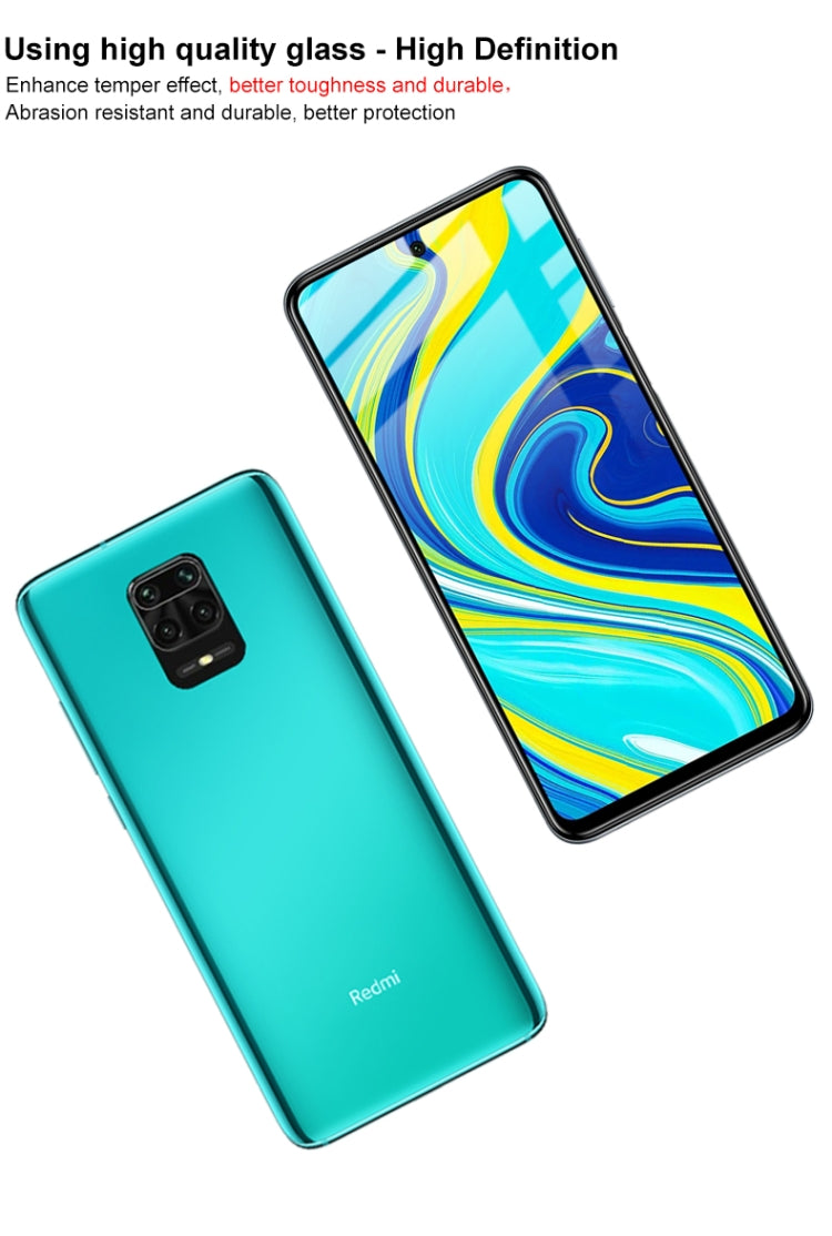 For Xiaomi Redmi Note 9S IMAK Pro+ Series Full Screen Tempered Glass Film
