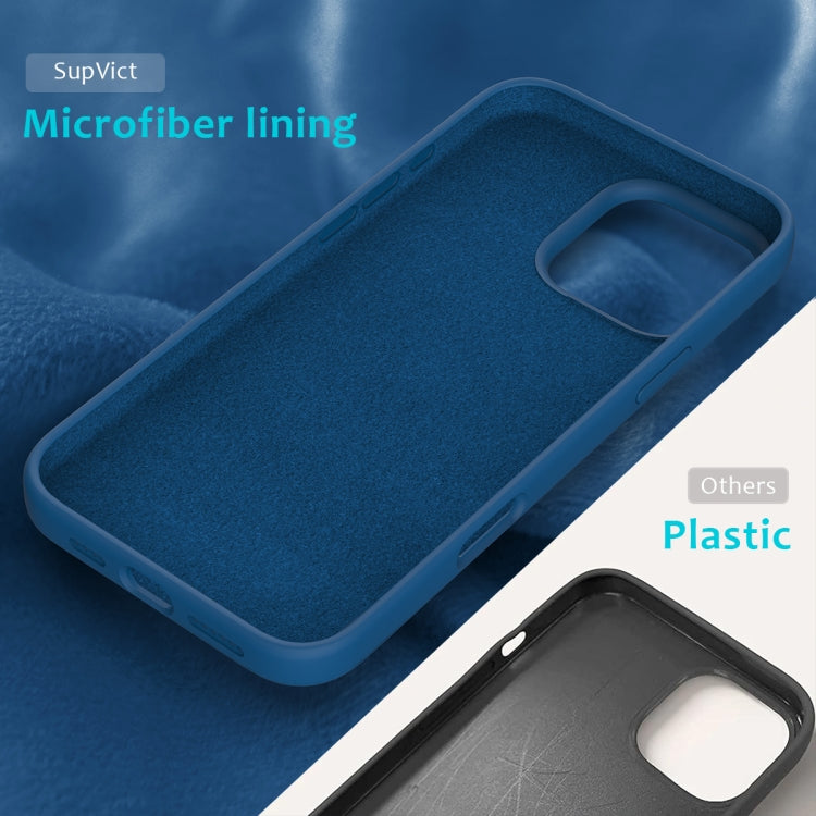 For iPhone 16 Pro Solid Color Silicone Phone Case