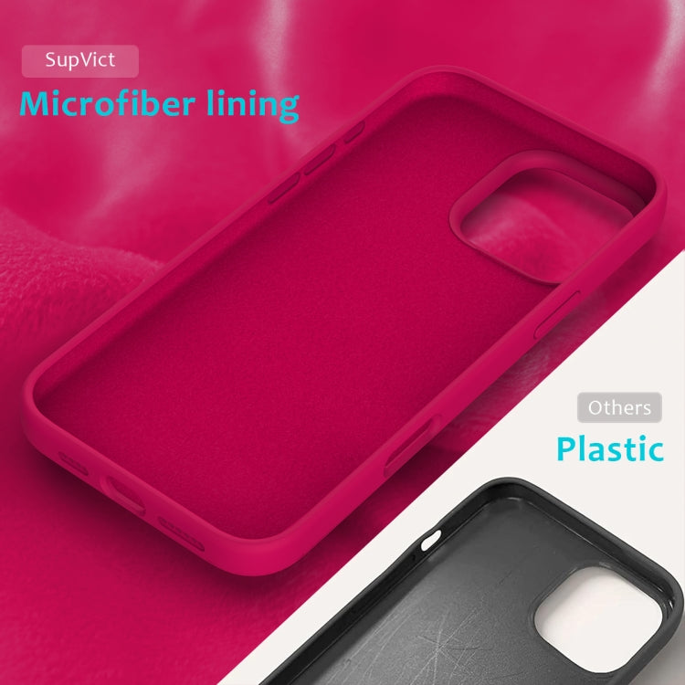 For iPhone 16 Pro Solid Color Silicone Phone Case