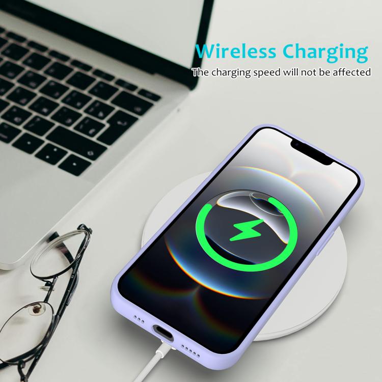 For iPhone 17e / 16e Solid Color Silicone Phone Case