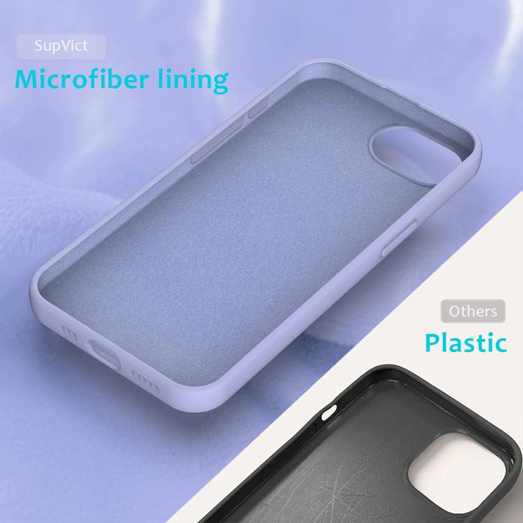 For iPhone 17e / 16e Solid Color Silicone Phone Case