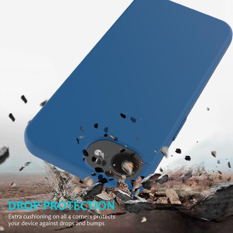 For iPhone 17e / 16e Solid Color Silicone Phone Case