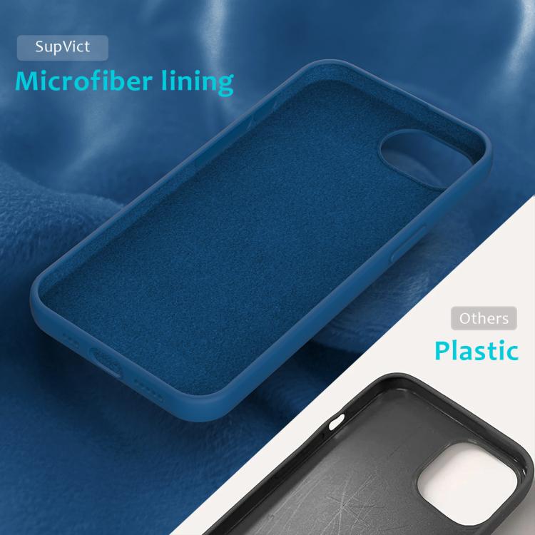 For iPhone 17e / 16e Solid Color Silicone Phone Case