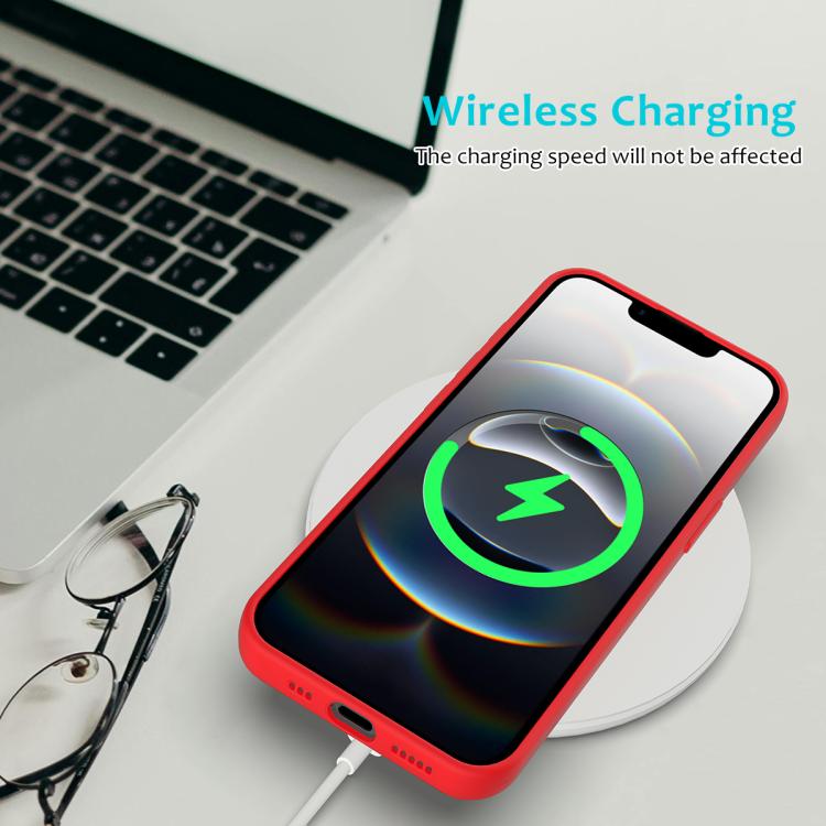For iPhone 17e / 16e Solid Color Silicone Phone Case