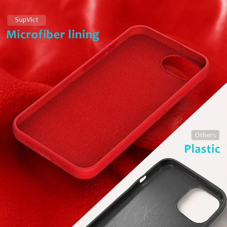 For iPhone 17e / 16e Solid Color Silicone Phone Case
