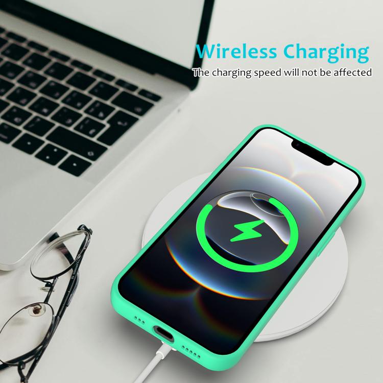 For iPhone 17e / 16e Solid Color Silicone Phone Case