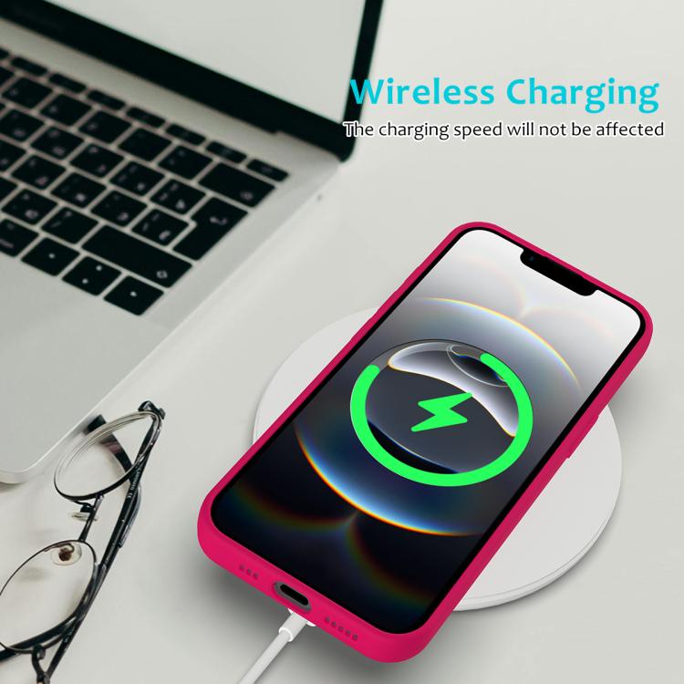 For iPhone 17e / 16e Solid Color Silicone Phone Case