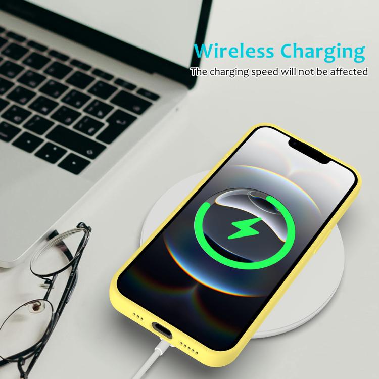 For iPhone 17e / 16e Solid Color Silicone Phone Case
