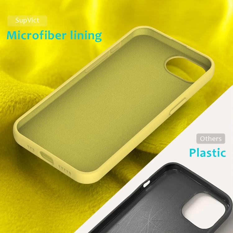 For iPhone 17e / 16e Solid Color Silicone Phone Case
