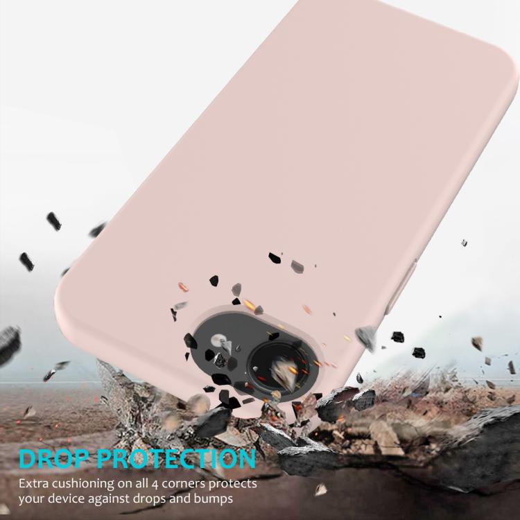 For iPhone 17e / 16e Solid Color Silicone Phone Case