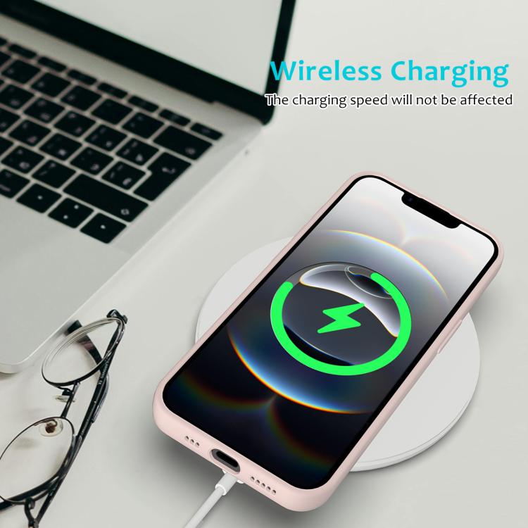 For iPhone 17e / 16e Solid Color Silicone Phone Case