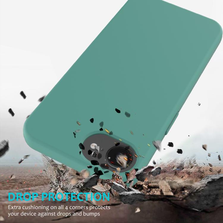 For iPhone 17e / 16e Solid Color Silicone Phone Case