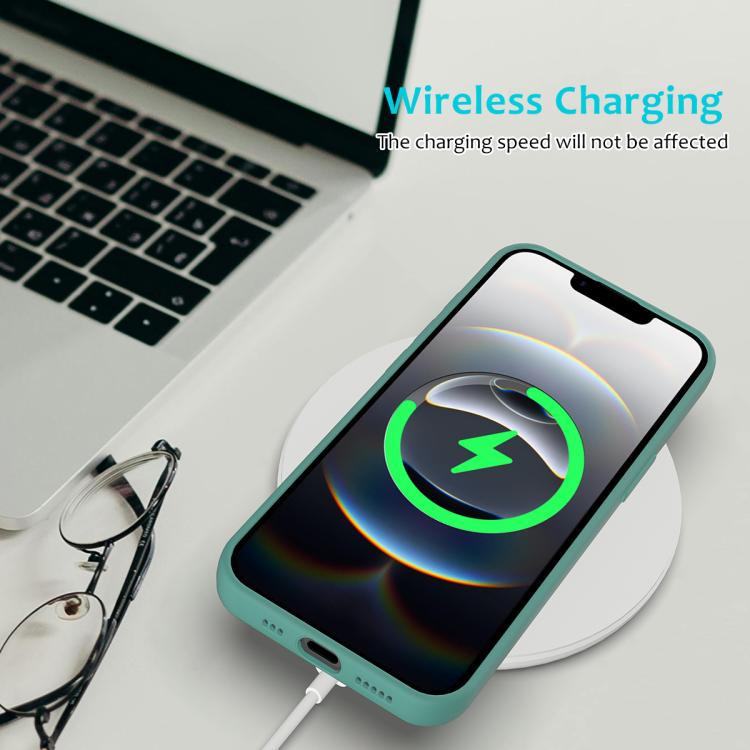 For iPhone 17e / 16e Solid Color Silicone Phone Case