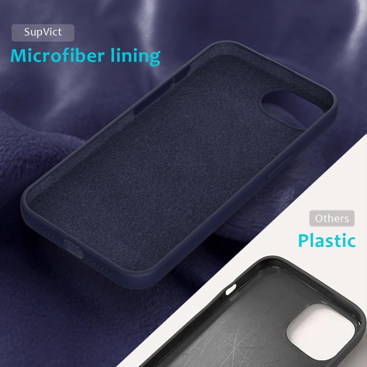 For iPhone 17e / 16e Solid Color Silicone Phone Case