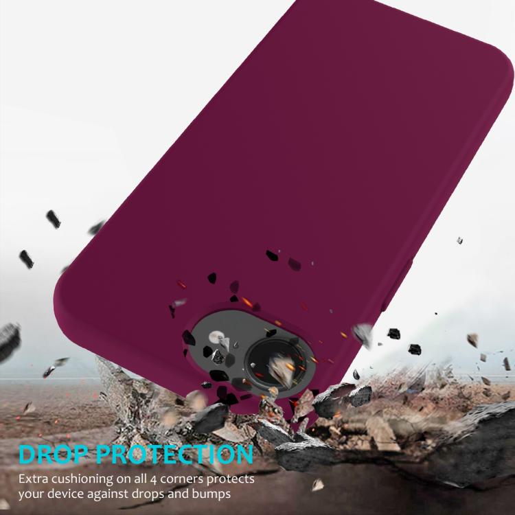 For iPhone 17e / 16e Solid Color Silicone Phone Case