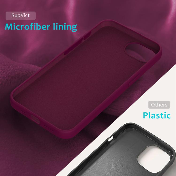 For iPhone 17e / 16e Solid Color Silicone Phone Case