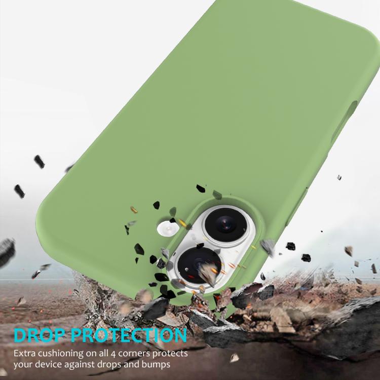 For iPhone 17 Solid Color Silicone Phone Case