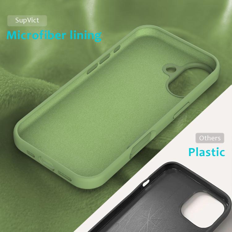 For iPhone 17 Solid Color Silicone Phone Case