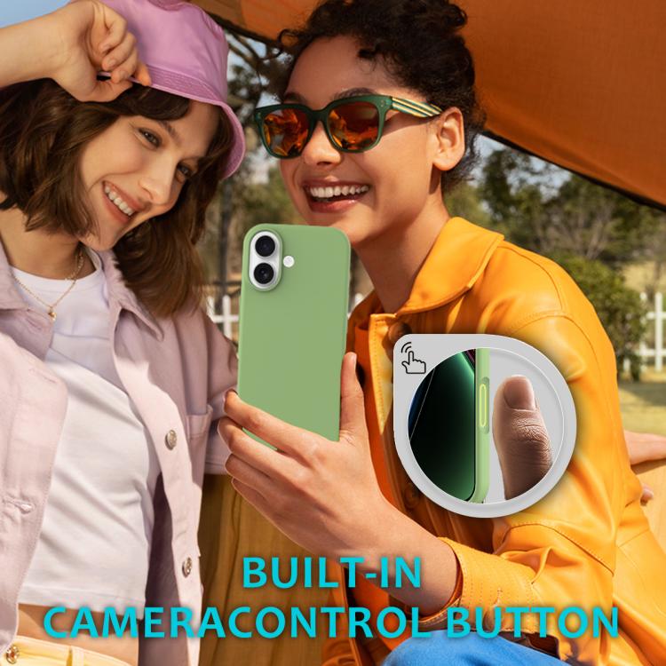 For iPhone 17 Solid Color Silicone Phone Case