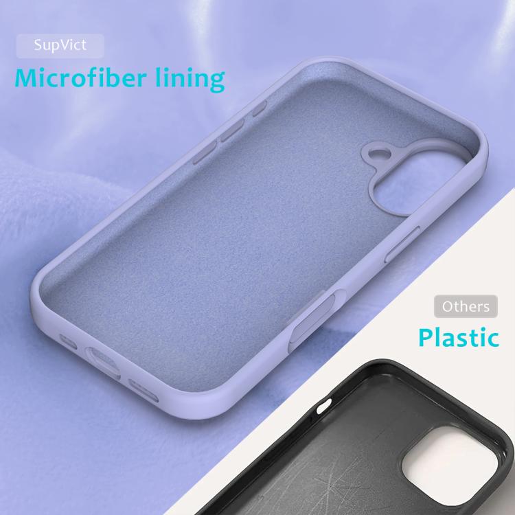 For iPhone 17 Solid Color Silicone Phone Case