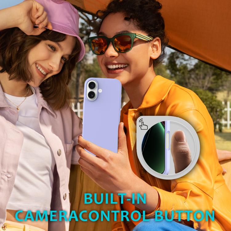 For iPhone 17 Solid Color Silicone Phone Case