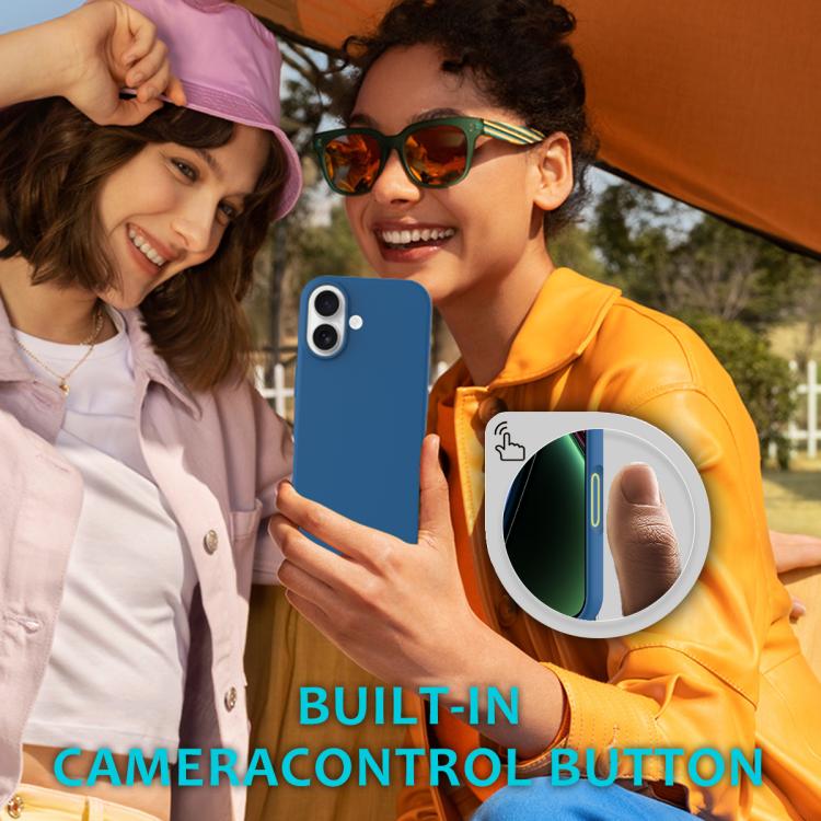 For iPhone 17 Solid Color Silicone Phone Case