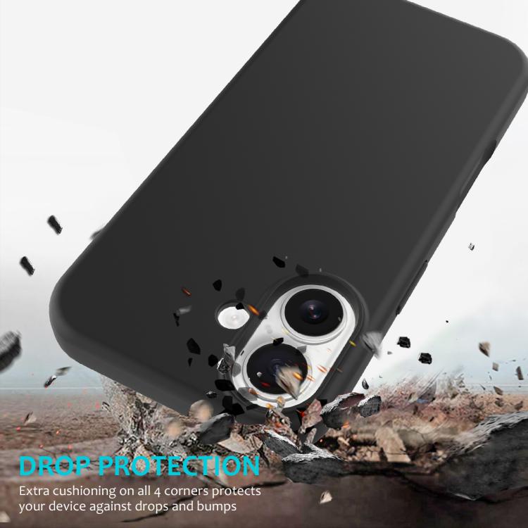 For iPhone 17 Solid Color Silicone Phone Case