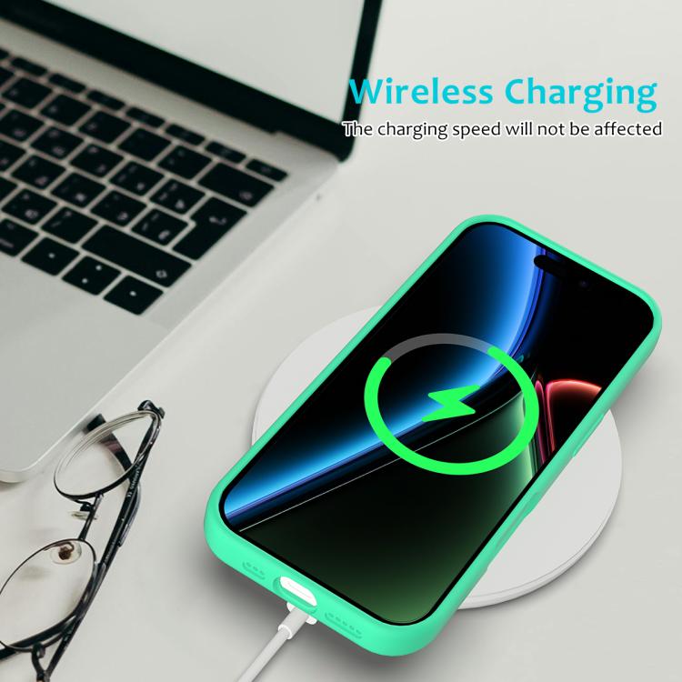 For iPhone 17 Solid Color Silicone Phone Case