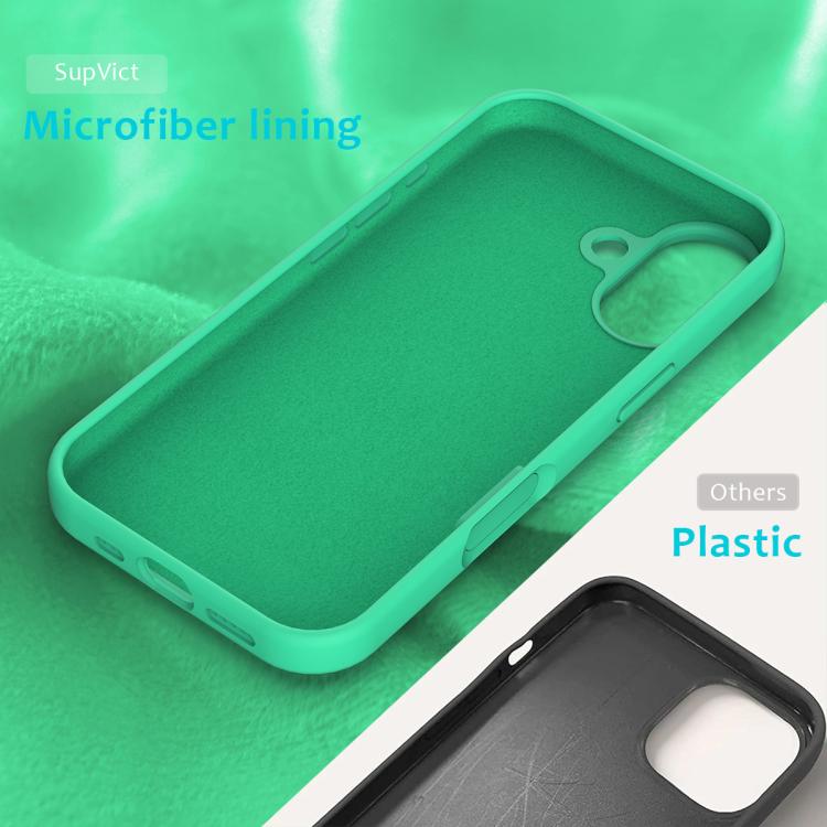 For iPhone 17 Solid Color Silicone Phone Case