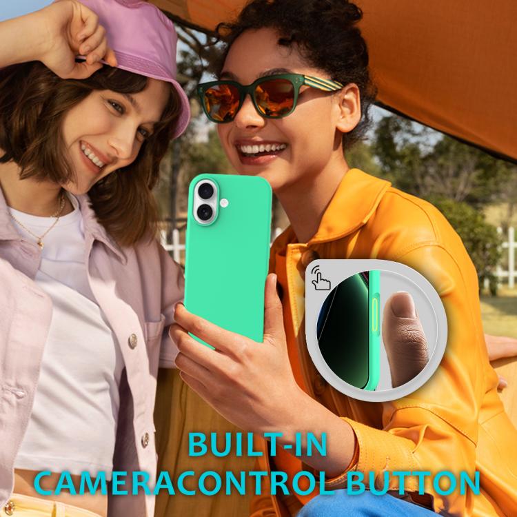 For iPhone 17 Solid Color Silicone Phone Case