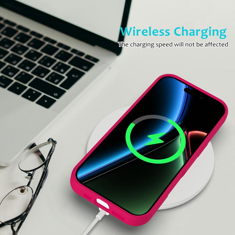 For iPhone 17 Solid Color Silicone Phone Case