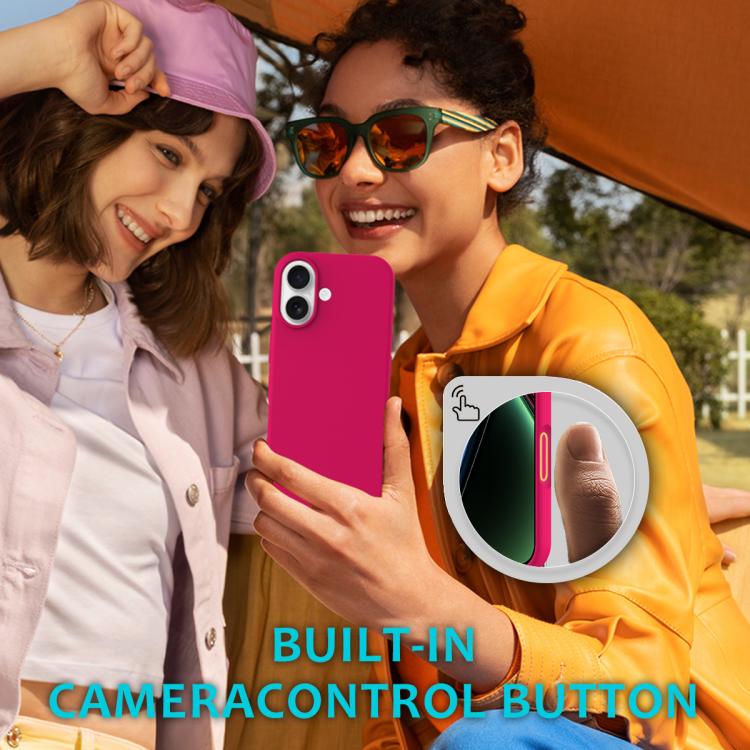 For iPhone 17 Solid Color Silicone Phone Case