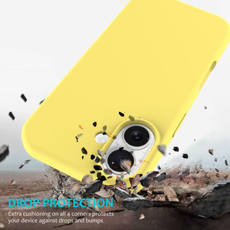 For iPhone 17 Solid Color Silicone Phone Case