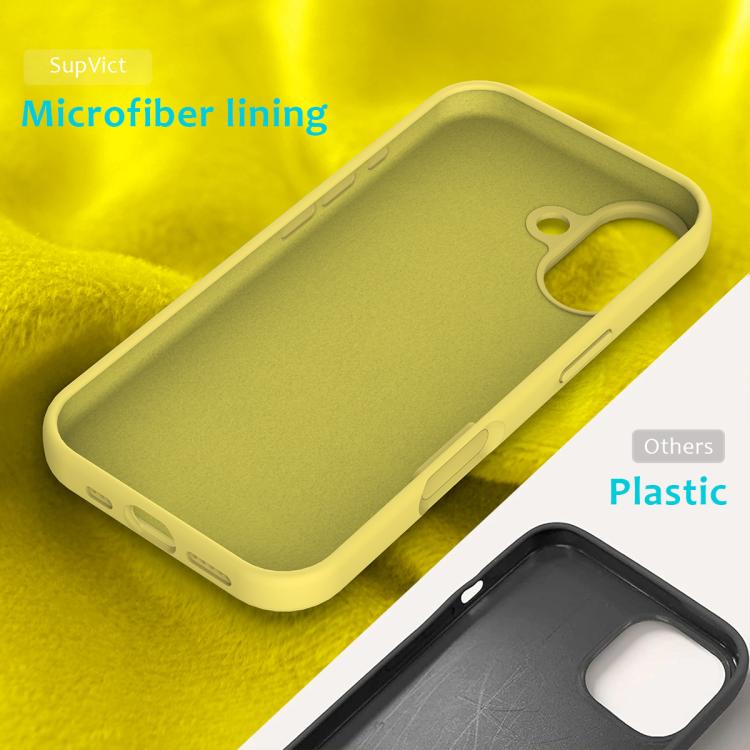 For iPhone 17 Solid Color Silicone Phone Case