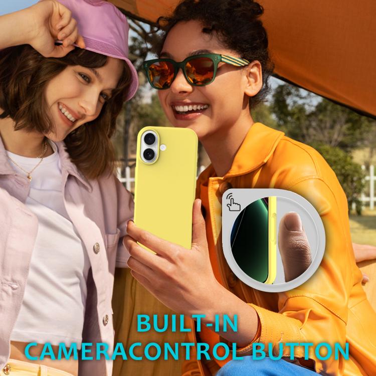 For iPhone 17 Solid Color Silicone Phone Case