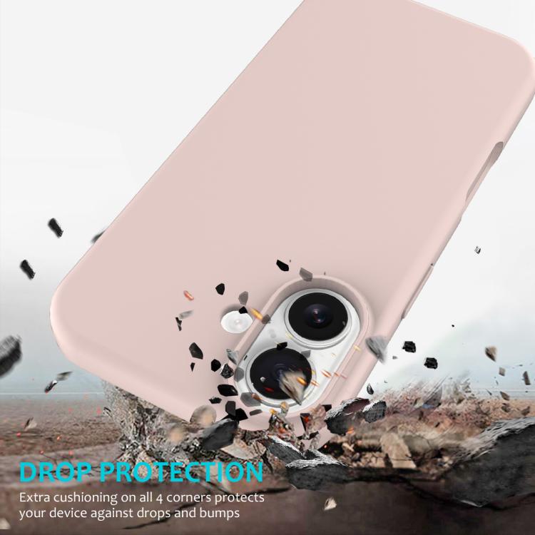 For iPhone 17 Solid Color Silicone Phone Case